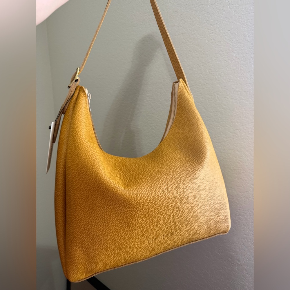 Portland Leather goods, sunshine, large aspen shoulder bag - Picture 3 of 5